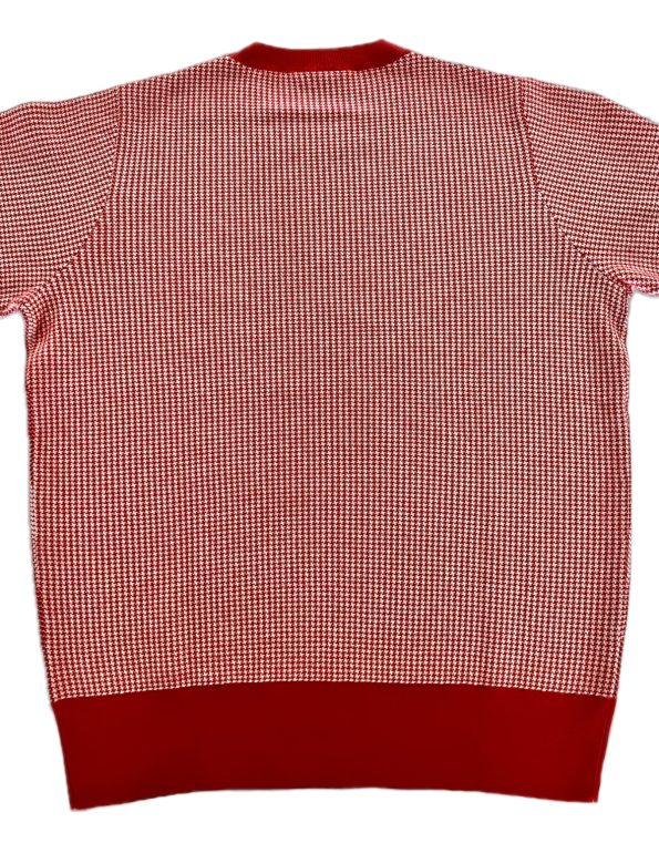 Ibsley ruby red sweater - Merino wool & cotton