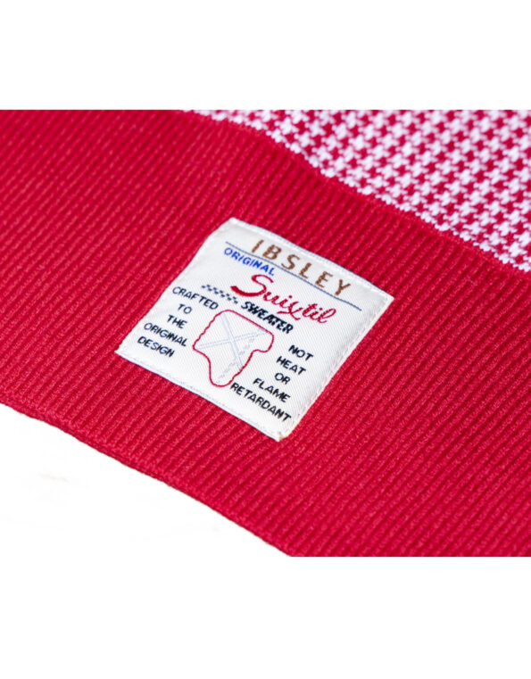 Suixtil Ibsley Merino wool and cotton sweater - Ruby red