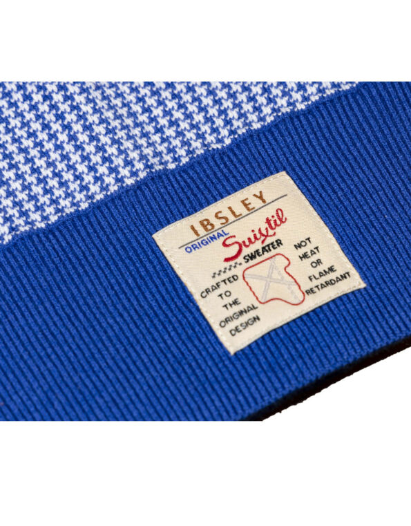Suixtil Ibsley Merino wool and cotton sweater - Smoke blue