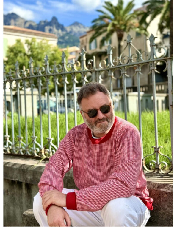 Suixtil Ibsley Merino wool and cotton sweater - Ruby red